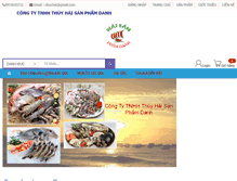 Tablet Screenshot of haisanphamdanh.com